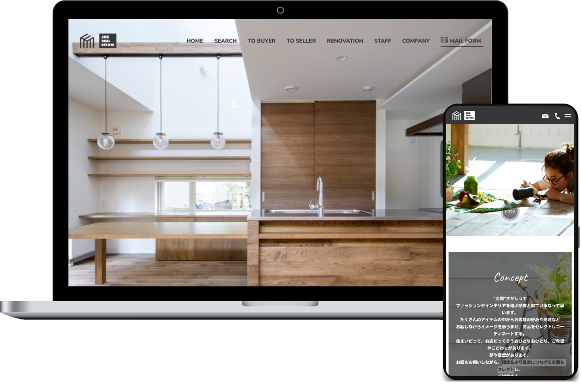 JEC 不動産総合サイト